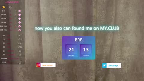 your kitty JANE roawww online show from March 2025 08:19:02 AM