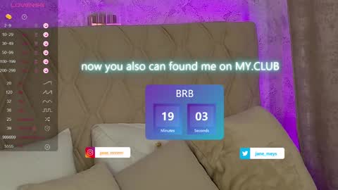 your kitty JANE roawww online show from March 2025 11:25:02 AM