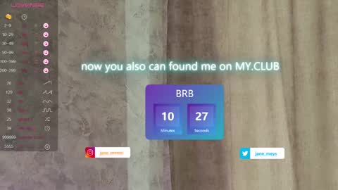 your kitty JANE roawww online show from March 2025 11:21:01 AM