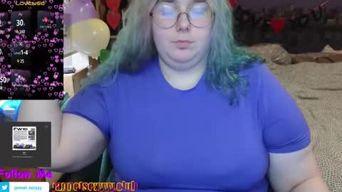 Snapshot of jannet_star chatting on February 2025 11:04:01 AM Jannet online show from February 2025 11:04:01 AM