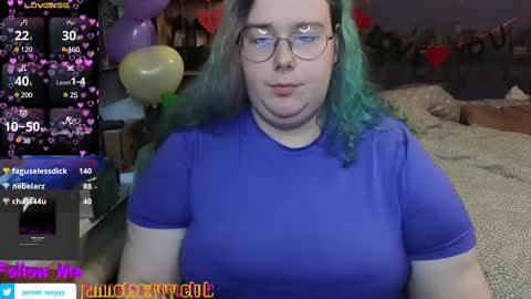 Snapshot of jannet_star chatting on February 2025 02:26:02 PM Jannet online show from February 2025 02:26:02 PM