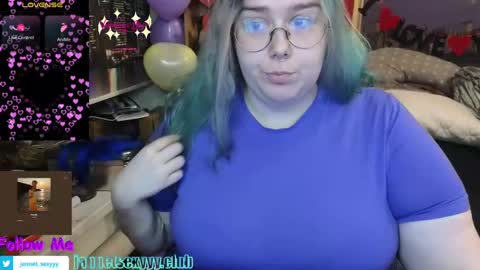 Snapshot of jannet_star chatting on February 2025 04:21:02 PM Jannet online show from February 2025 04:21:02 PM