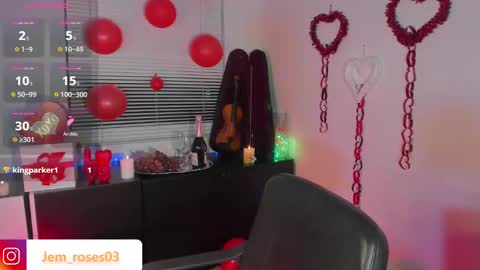 jem roses3 online show from February 2025 03:18:01 AM