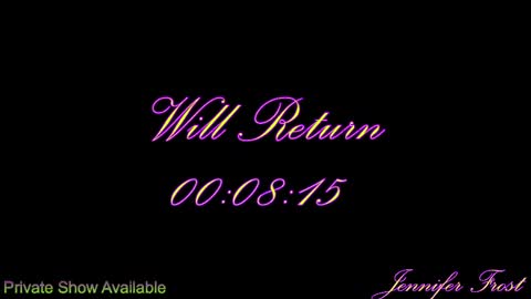 Snapshot of jenniferfrost chatting on March 2026 05:06:01 PM Jenni online show from March 2026 05:06:01 PM