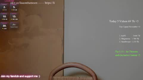 Wolfs Girl online show from November 2025 08:58:01 PM