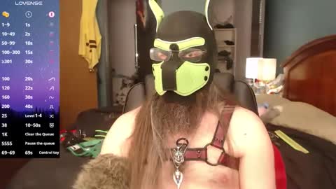 kinkywolf87 online show from April 2026 09:17:01 PM