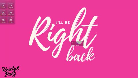 Cristina online show from December 2025 06:56:02 PM