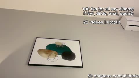 Snapshot of lailatoks chatting on December 2024 03:36:01 AM lailatoks - TIP 100 tks  get all my videos 22 VIDEOS SQUIRT PUSSY DILDO online show from December 2024 03:36:01 AM