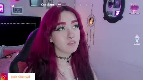 Snapshot of leah_cherry chatting on June 2026 05:12:01 AM Leah online show from June 2026 05:12:01 AM