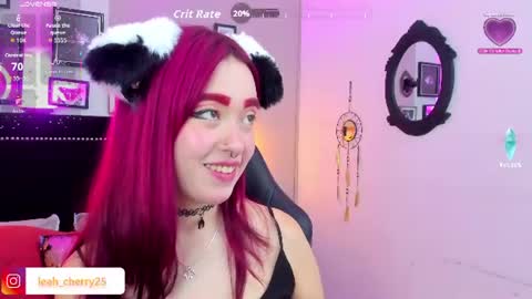 Snapshot of leah_cherry chatting on July 2026 09:41:01 PM Leah online show from July 2026 09:41:01 PM