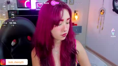 Snapshot of leah_cherry chatting on July 2026 01:58:33 AM Leah online show from July 2026 01:58:33 AM