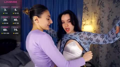 Hey hey our name is Mia  Elfy Lovense is active time to play   PVT IS OPEN  online show from February 2025 07:02:02 AM