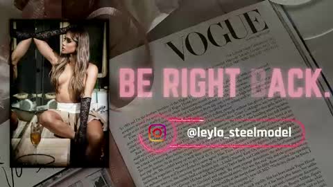 INSTA leylasteel model         online show from April 2026 12:05:02 PM