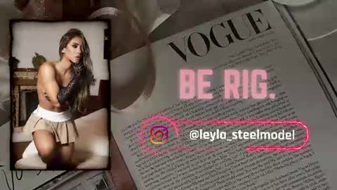 Snapshot of leyla_steel chatting on June 2026 05:29:01 PM INSTA leylasteel model online show from June 2026 05:29:01 PM