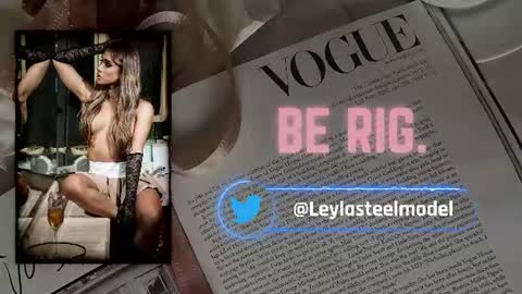 Snapshot of leyla_steel chatting on July 2026 12:33:01 PM INSTA leylasteel model online show from July 2026 12:33:01 PM