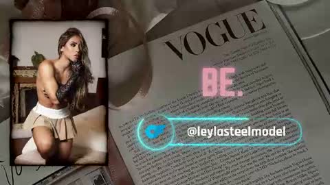Snapshot of leyla_steel chatting on July 2026 11:35:01 AM INSTA leylasteel model online show from July 2026 11:35:01 AM
