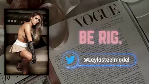 Snapshot of leyla_steel chatting on July 2026 01:36:02 PM INSTA leylasteel model online show from July 2026 01:36:02 PM