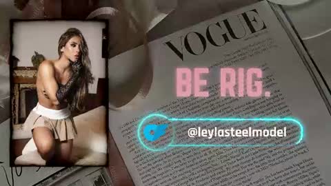 Snapshot of leyla_steel chatting on July 2026 03:54:02 AM INSTA leylasteel model online show from July 2026 03:54:02 AM