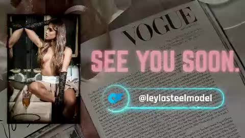 Snapshot of leyla_steel chatting on July 2026 03:25:02 PM INSTA leylasteel model online show from July 2026 03:25:02 PM