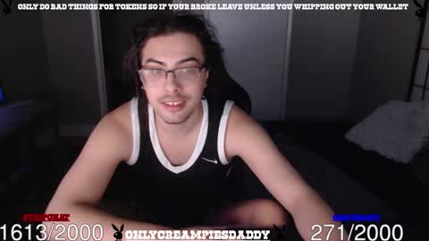 Snapshot of makeitraincreampiedaddy chatting on June 2026 12:34:02 AM onlycreampiesdaddy online show from June 2026 12:34:02 AM