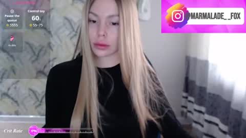 Snapshot of marmalade_fox chatting on July 2026 09:12:01 AM Marmalade Fox online show from July 2026 09:12:01 AM