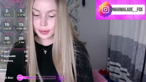 Snapshot of marmalade_fox chatting on July 2026 07:24:01 PM Marmalade Fox online show from July 2026 07:24:01 PM