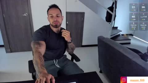 Snapshot of mason_fit chatting on July 2026 02:43:01 PM Mason Andre online show from July 2026 02:43:01 PM