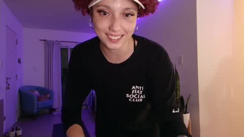 Miss Freckles online show from November 2025 02:10:01 AM