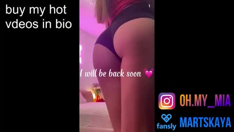 Mia Martskaya online show from September 2025 09:34:02 AM