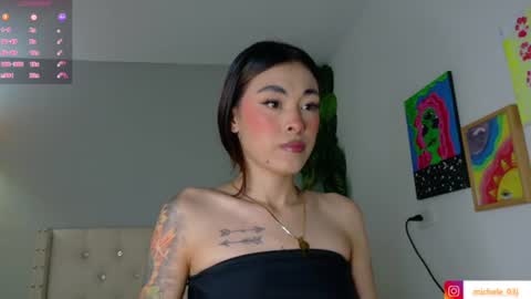 Snapshot of michele_rooss00 chatting on July 2026 12:04:02 AM melannie follow my new page online show from July 2026 12:04:02 AM