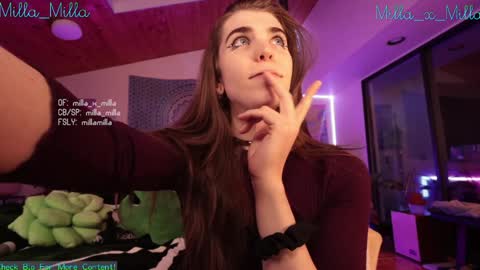 Snapshot of milla_milla chatting on January 2025 09:08:01 AM milla_milla online show from January 2025 09:08:01 AM