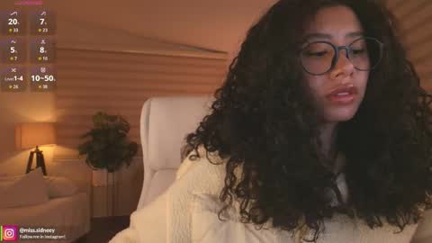 Snapshot of miss_sidney chatting on May 2026 12:45:02 PM Amy Olivera online show from May 2026 12:45:02 PM