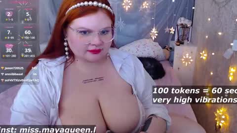 Snapshot of missmayaqueen chatting on February 2025 11:05:02 AM Maya online show from February 2025 11:05:02 AM