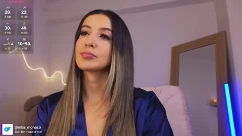 Snapshot of missmonaco chatting on June 2026 03:20:02 AM Emma Rivera online show from June 2026 03:20:02 AM