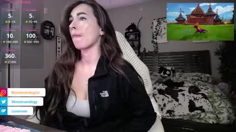 Snapshot of monstrumologist chatting on December 2024 12:20:02 AM Lydia Mooney online show from December 2024 12:20:02 AM