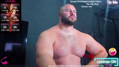 Snapshot of muscularjohnforu chatting on June 2026 08:17:01 AM click icon for peach online show from June 2026 08:17:01 AM