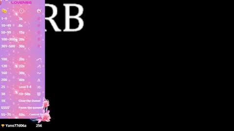 nami_sam online show from December 2024 03:33:01 PM