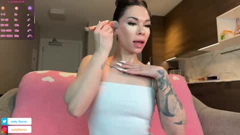 Snapshot of nattywithoutdaddy chatting on February 2025 09:24:02 AM NATTY FIERROS online show from February 2025 09:24:02 AM