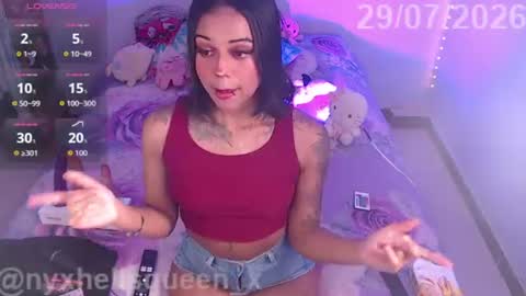 Nyx Help me with 30 thumbs up  online show from July 2026 01:59:02 AM
