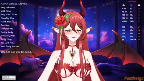 Succubus Nyx online show from December 2024 02:20:02 AM