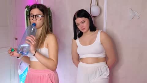 Lora black  and Lili blonde welcome you here online show from December 2024 02:04:01 PM