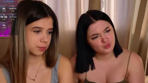Lora black  and Lili blonde welcome you here online show from January 2025 11:26:02 AM