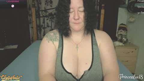Snapshot of princesslux18 chatting on April 2026 07:09:02 PM Lux Alot Luxi online show from April 2026 07:09:02 PM