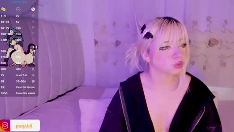 Snapshot of purplelilith3 chatting on May 2026 06:24:01 PM Purple Lilith online show from May 2026 06:24:01 PM