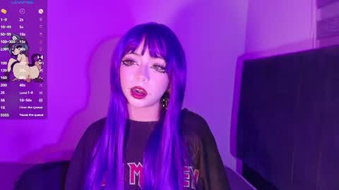 Snapshot of purplelilith3 chatting on July 2026 07:47:01 AM Purple Lilith online show from July 2026 07:47:01 AM