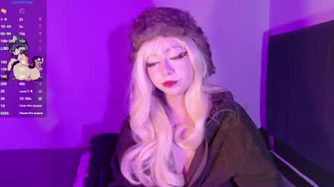 Snapshot of purplelilith3 chatting on July 2026 05:42:02 PM Purple Lilith online show from July 2026 05:42:02 PM