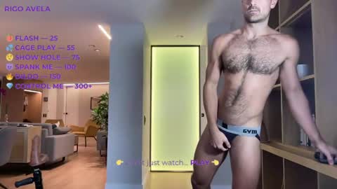 Rigo Avela online show from April 2026 09:27:01 PM