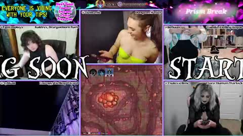 Roll For Seduction online show from April 2026 11:29:01 PM