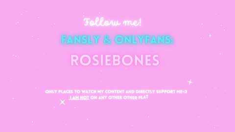 Rosie Bones online show from December 2024 11:07:01 PM