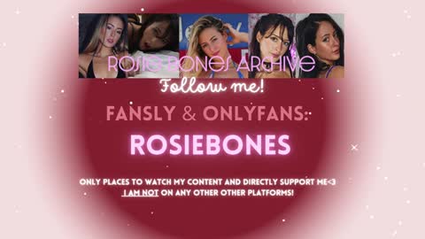 Rosie Bones online show from December 2025 10:48:01 PM